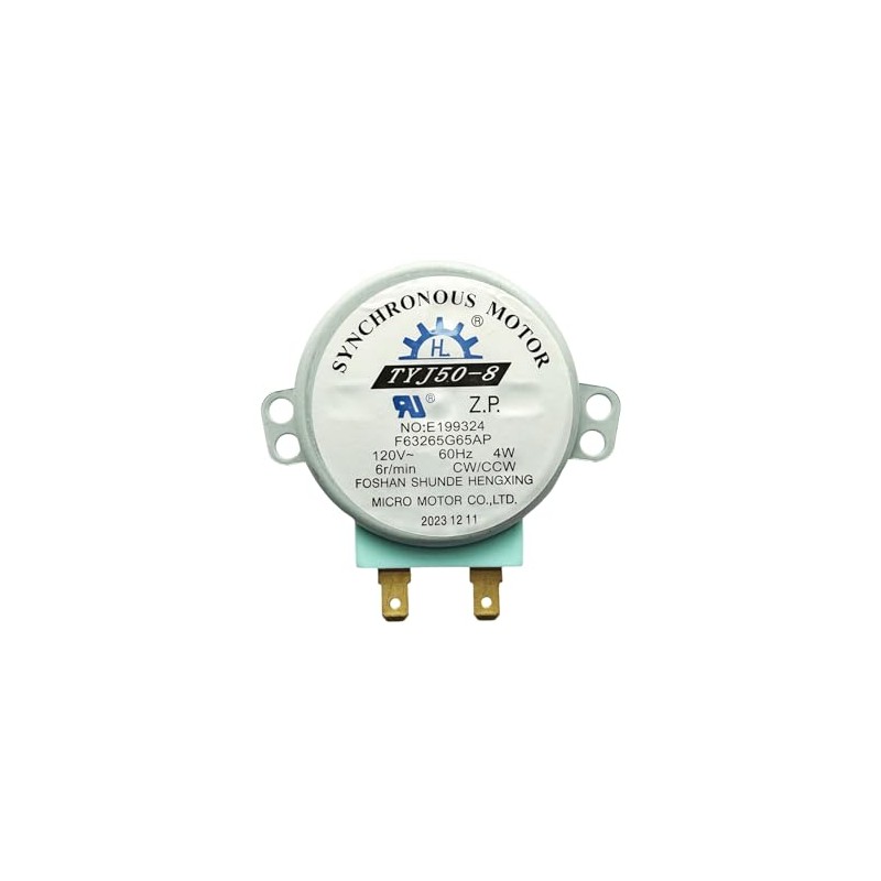 2023 Upgraded Synchronous Motor TYJ50-8, F63265G65AP, Comes with One Year