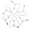 Aclolo Bed Sheet Clips Adjustable Anti Slip Clips Bed Sheet