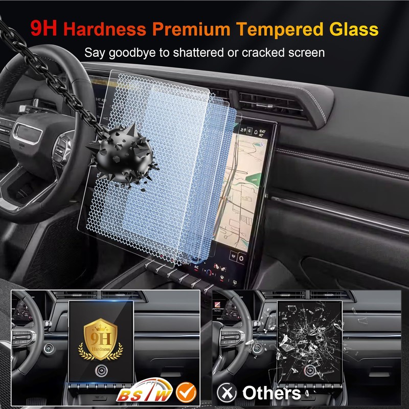 BSTW for 2025 GMC Terrain Screen Protector for 2025-2026 Terrain
