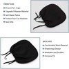GODTERA 2 Pack Headrest Covers for American Skull Flag, Seat