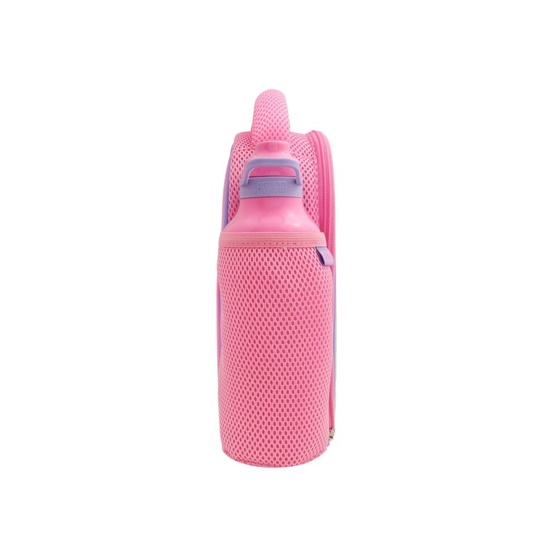 Polar Gear Hearts Lunch Bag Bottle Combo, Polyester, Pink