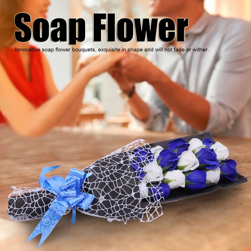 Soap Flower Innovative Artificial Rose Bouquet Gift Wedding Valentine's Day