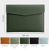 DEVENTORZ A4 File Folder, PU Leather, Document Case, Waterproof, Large