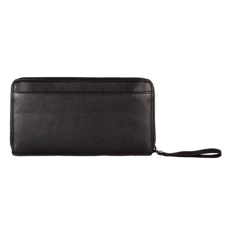 BRAUN BÜFFEL Capri Leather Wallet 19 cm, black, Classic
