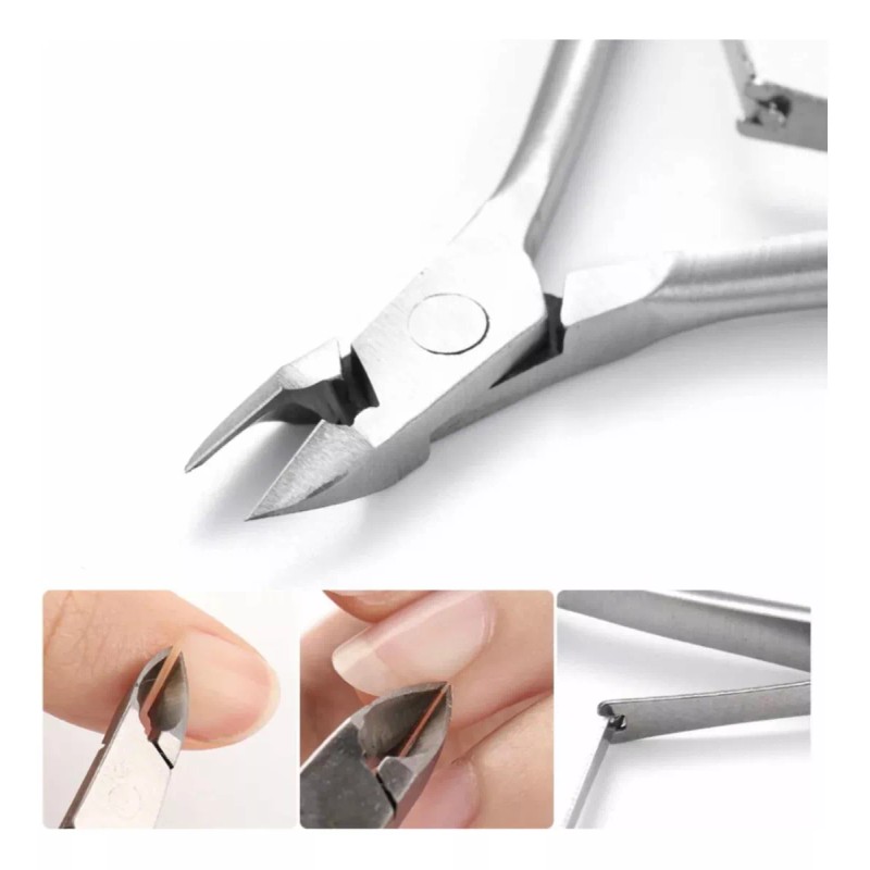 Layana Alicate De Uñas Acero Inoxidable Profesional Dos Muelles