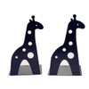 Cute Cartoon Giraffe Shape Nonskid Metal Bookends for Kids Gift