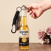 BRAVESHINE Double Head Paracord Braided Carabiner Paracord Lanyard Keychain Keychain