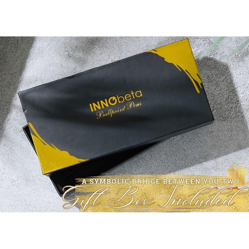 InnoBeta Writer Gifts, Ballpoint Pen Set of 4, Gift for