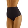 Wolbar Women's High Waisted Briefs Shaping WB411, Black,L