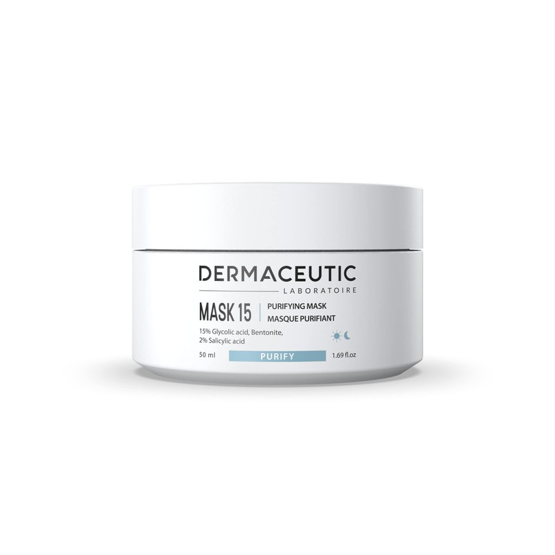 Dermaceutic Mask 15 - Sebum Regulating Face Mask - Glycolic