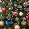 200 Pcs Christmas Ornaments Hooks, 2 Inch and 3.1 Inch