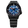Kentex S715M-18 JSDF Combat Solar Navy Men's Watch, Black, blue,