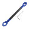 X AUTOHAUX Universal 22mm Blue Motorbike Balance Bar Crossbar Handlebar