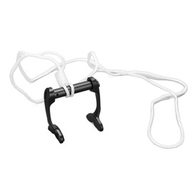 Freediving Nose Clip Swimming Nose Plugs with Anti Lost Strap for Diving Beginners TrainingBlack