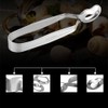 2pcs Stainless Steel Escargot Snail Tong and Snail Fork for