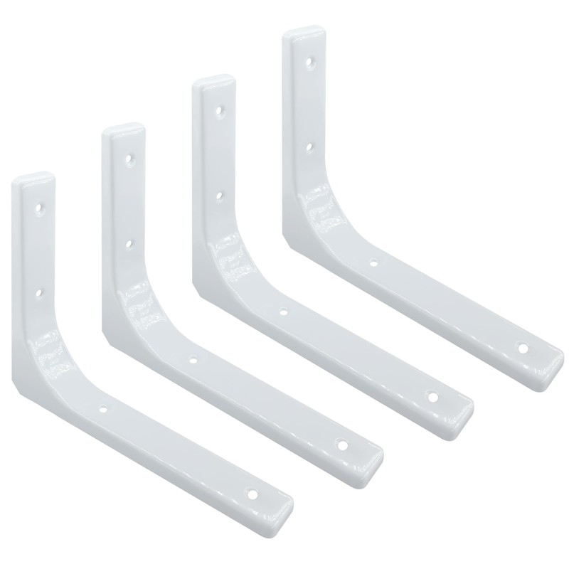 4 PCS Heavy Duty Shelf Bracket,L Shape Right Angle Bracket