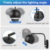 VATONI Dimmable Wall Sconces Set of 2, Plug in Wall