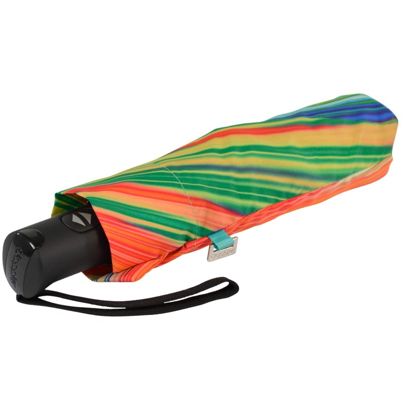 Doppler Magic Women's Pocket Umbrella Carbon Steel Fantasy Aqua, Multicolor
