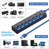 USB Hub 3.0, VIENON 7-Port USB Extender Splitter with Individual
