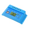 Solar Charge Controller PWM LCD Display Parameter Adjustable 2 USB