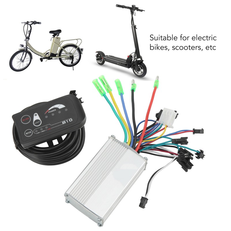 36V 250W 350W Electric Bike Brushless Motor Controller with 810LED