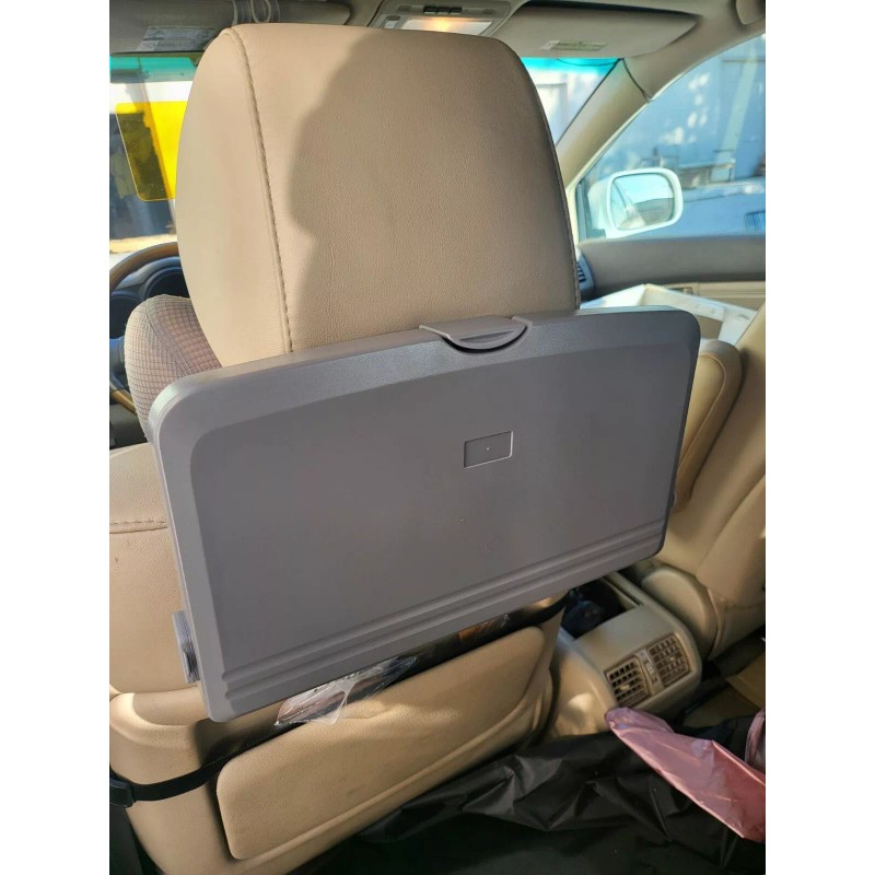 StoreSmith Make Road Trips Folding Car Back Seat Table Tray