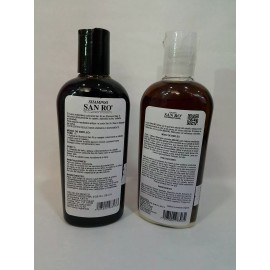 SAN RO Gray Hair Shampoo & Hair Lotion Coloring Treatment Herbal Extracts 240ml