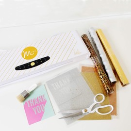 Heidi Swapp 314476 Mink-Reactive Card Kit (32 Piece), Multicolor