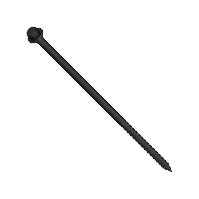 CE Black Sleeper and Decking Screws, Railway Sleeper Fixingswith Free