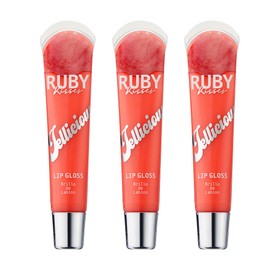 Ruby Kisses Jellicious Mouth Watering Lip Gloss (JLG01  JLG04  JLG13)                                                                                 