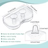 Nuanchu 12 Pieces Nipple Shields for Nursing Newborn Breastfeeding 20