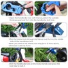 Windance Heavy Duty Solid Handlebar Lock + Helmet Lock Combo