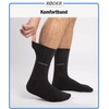 RØDER Premium Business Socken Herren 9er Pack Elastische, bequeme schwarze