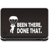 Parachute Skydiving Decal Sticker for Car Window 8.0 Inch BG