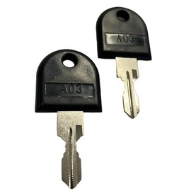 2 Keys for Yukon/Harbor Freight Toolboxes Codes A00-A23 SafeCo Brands (A17)