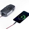 Jectse Emergency Solar Hand Crank Radio with Bright LED Flashlight