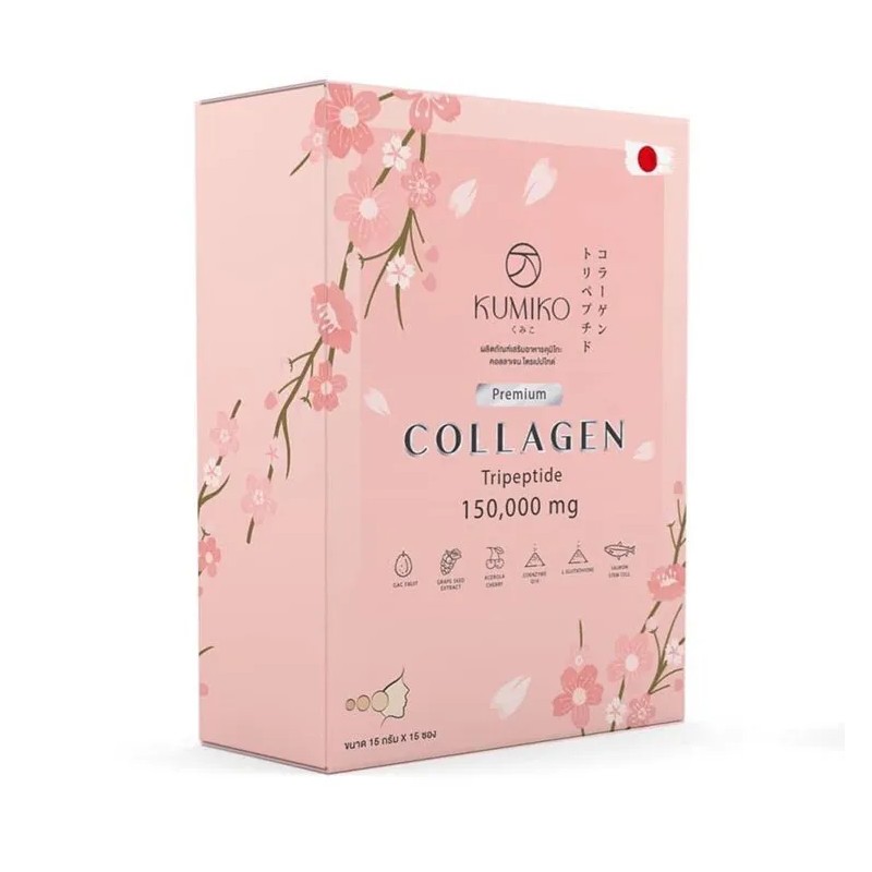 KUMIKO Collagen Premium Tripeptide 150,000mg Radiant Youthful Glow