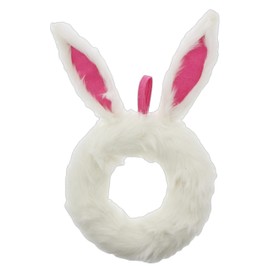 The Bridge Collection Furry Bunny Ears Wreath