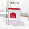 Flour Storage Containers | Self Raising Flour Tin with Lid