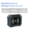 Easesuper ATV TPMS, 4-Wheel Tire Pressure and Temperature Monitoring System,