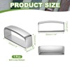PATIKIL 1-1/4 Inch 40mm Belt Loop Keepers, Alloy Belt Strap