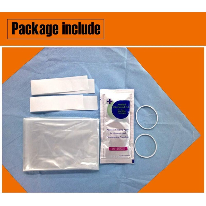 Ultrasound Probe Cover - Latex-Free Sterile Disposable Clear, 5" x