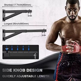 BaiYuan Heavy Bag Hanger - Wall Mount Punching Bag Hanger Adjustable Heavy-Duty