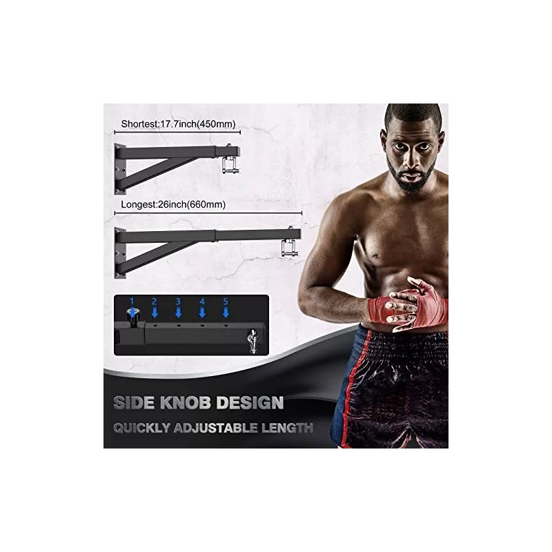 BaiYuan Heavy Bag Hanger - Wall Mount Punching Bag Hanger