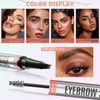 Lápiz de Cejas 2 en 1 con Gel y Cepillo,