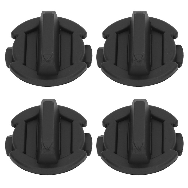 4PCs Black Floor Drain Plug Twist Good Sealing Replacement for