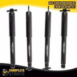 Unity Automotive 1997-2006 Jeep Wrangler 4WD Front & Rear Gas Shock Absorbers
