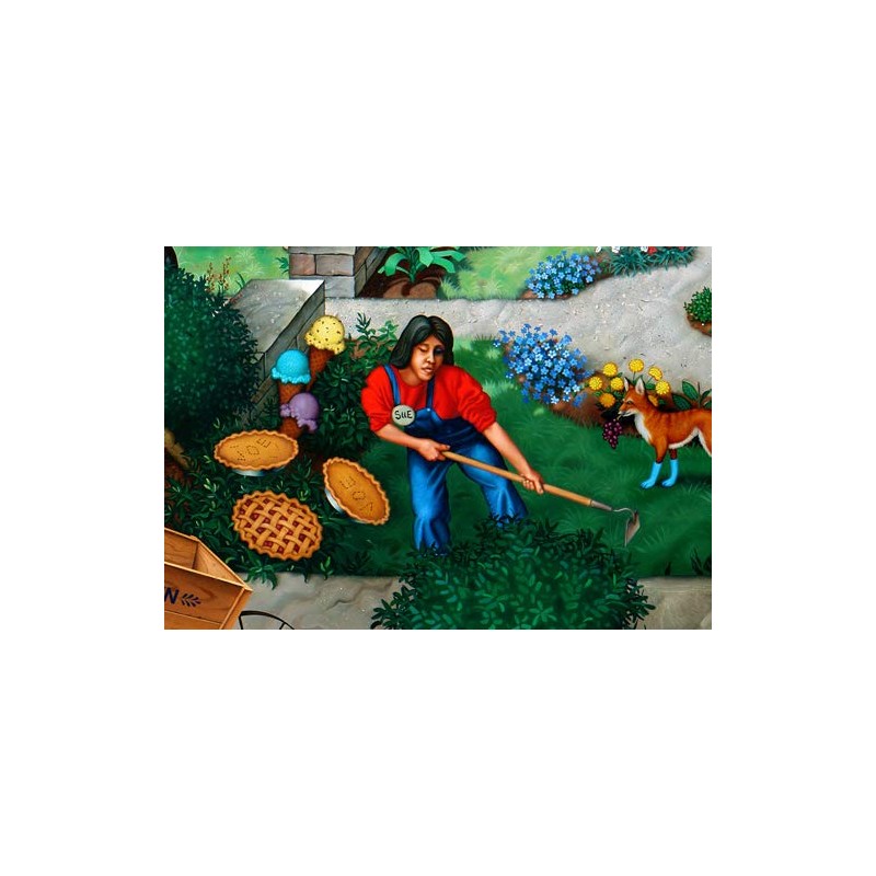 T. E. Breitenbach Things of The Garden - Poster 28x22