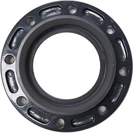 ERA Sch 80 PVC 8 Inch Van Stone Flange, Flange x Socket, NSF Compliant, Gray, Schedule 80, OD 8.625" / ID 7.95", Max Temp 140°F