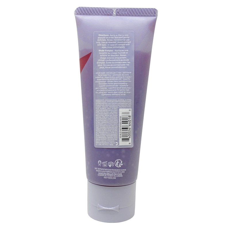 Fenty Skin Cherry Dub Superfine Face Scrub (3.52 Oz)